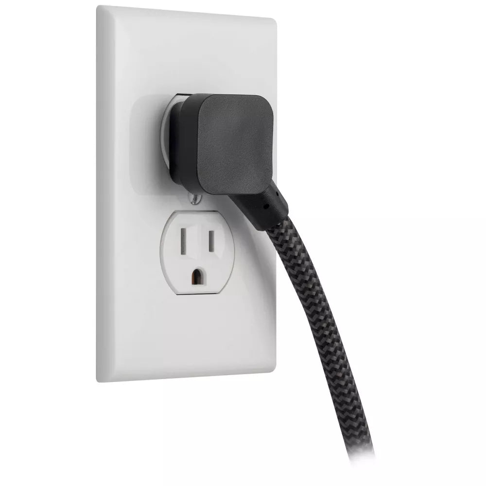 12-Outlet Multi-direction Surge Protector Power Strip with 8ft Braided Flat Plug Cord view 4