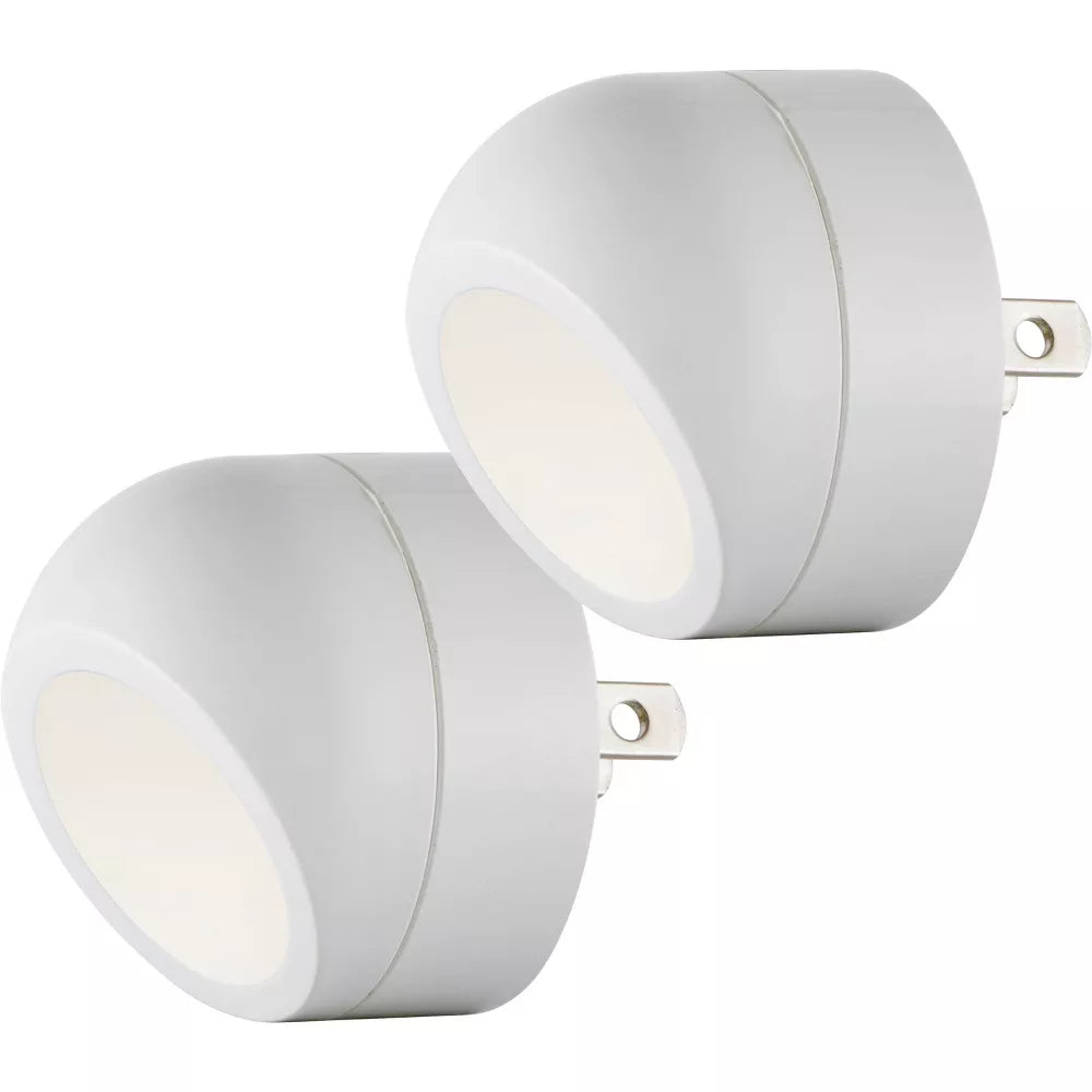 360° Rotatable Plug-in LED Sensor Night Light 2 Pack view 2